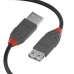 USB-kábel LINDY 36701 Fekete 50 cm (1 egység)