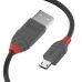USB Cable LINDY 36732 1 m Черен