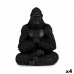 Koristehahmo Gorilla Yoga Musta 16 x 28 x 22 cm (4 osaa)