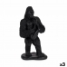 Figură Decorativă Gorilă Saxofon Negru 15 x 38,8 x 22 cm (3 Unități)