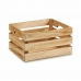 Decorative box Brown Wood 31 x 16 x 21 cm (18 Units)