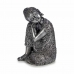 Dekorativ Figur Buddha Sitter Sølv 20 x 30 x 20 cm (4 enheter)