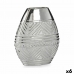 Vase Bredde Sølv Keramikk 9,8 x 26,5 x 22 cm (6 enheter)
