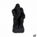 Dekoratív Figura Gorilla Fekete 20 x 45 x 20 cm (2 egység)