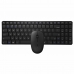 Keyboard and Wireless Mouse Rapoo 00192096 Black QWERTY Qwerty US