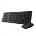 Tastiera e Mouse Wireless Rapoo 00192096 Nero QWERTY Qwerty US