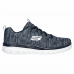 Sportske Tenisice za Žene Skechers GRACEFUL-TWISTED FORTUNE Tamno plava Dama