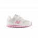 Sporta Apavi Bērniem New Balance 500 Hook Loop Balts