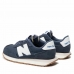 Детские спортивные кроссовки New Balance 237 Bungee Темно-синий