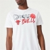 Heren-T-Shirt met Korte Mouwen New Era NBA Infill Graphic Chicago Bulls Wit