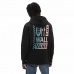 Sudadera con Capucha Hombre Vans Global Stack Negro