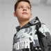 Jungen Sweater mit Kapuze Puma Essentials+ Street Art Schwarz Grau