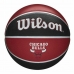 Basketbalový míč Wilson NBA Team Tribute Chicago Bulls Červený Jednotná velikost 7