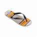 Heren Slippers Havaianas Top Nautical Wit