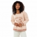 Sweaters uden Hætte til Kvinder Crew Striped Rip Curl Beige