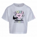 Tricou cu Mânecă Scurtă pentru Copii Nike Knit Girls Liliachiu
