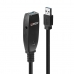 Cablu USB LINDY 43322 Negru 15 m