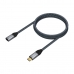 Cablu USB-C Aisens A107-0635 Gri 1 m