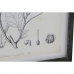 Πίνακας DKD Home Decor Σύγχρονη Βοτανικά φυτά 45 x 2,5 x 60 cm (4 Μονάδες)