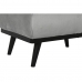 Banquette DKD Home Decor Noir Gris 70 x 50 x 42 cm