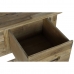 Mobilă Laterală DKD Home Decor Natural Metal Brad Lemn Reciclat 109 x 36 x 79,5 cm