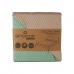 Reversible Bedspread 240 x 260 cm Green Beige (6 Units)