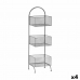 Shelves Silver Metal 20 x 99 x 32,5 cm (4 Units)