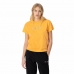 Naisten T-paita Champion Crewneck Croptop Keltainen