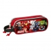 Astuccio Scuola The Avengers Infinity Nero Rosso 21 x 8 x 6 cm