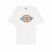 Camisola de Manga Curta Dickies Icon Logo Branco Unissexo