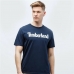 T-shirt Timberland Kennebec Linear Marineblå Mænd