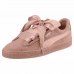 Sports Trainers for Women Puma Suede Heart Ep Yellow