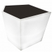 Mesa de apoio Penta Branco Polietileno 40 x 33 x 38,5 cm