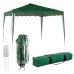 Pergola Gazebo Poliesters Tērauds 300 x 300 x 250 cm