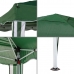 Pergola Gazebo Poliesters Tērauds 300 x 300 x 250 cm