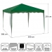 Pergola Gazebo Poliesters Tērauds 300 x 300 x 250 cm