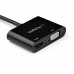 Adaptador Mini Display Port para HDMI/VGA Startech MDP2VGAHD20 Preto 4K Ultra HD