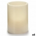 LED Candle Cream 7,5 x 10 x 7,5 cm (6 Units)