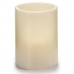 LED Candle Cream 7,5 x 10 x 7,5 cm (6 Units)