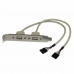 Kabel USB Startech USBPLATE USB A IDC