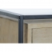 Σιφονιέρα DKD Home Decor Μαύρο Φυσικό Μέταλλο Ξύλο MDF Σύγχρονη 100 x 45 x 82 cm