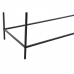 Pult DKD Home Decor Smeđa Crna Metal Kristal Drvo MDF 120 x 40 x 83 cm