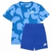 Conjunto Desportivo para Crianças Nike Dye Dot Azul