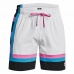 Basketball shorts til mænd Under Armour Baselin  Hvid