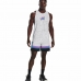 Basketball shorts til mænd Under Armour Baselin  Hvid