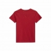 Kortarmet T-skjorte til Barn 4F M291 Rød