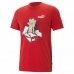 T-Shirt met Korte Mouwen Puma Graphics Sneaker For All Time Rood Uniseks