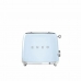 Grille-pain Smeg TSF01PBEU Acier inoxydable Vintage Bleu 950 W