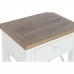 Mesa de Cabeceira DKD Home Decor Bege Natural Madeira de paulónia 49,5 x 35 x 61 cm