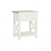 Mesita de Noche DKD Home Decor Beige Natural Madera de Paulonia 49,5 x 35 x 61 cm